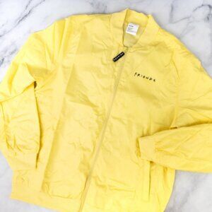 F.R.I.E.N.D.S Full Zip Bomber Jacket YELLOW - S